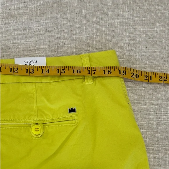 Crown and Ivy Shorts Women’s 16 Lime Caroline NWT Resort Travel - Picture 6 of 9